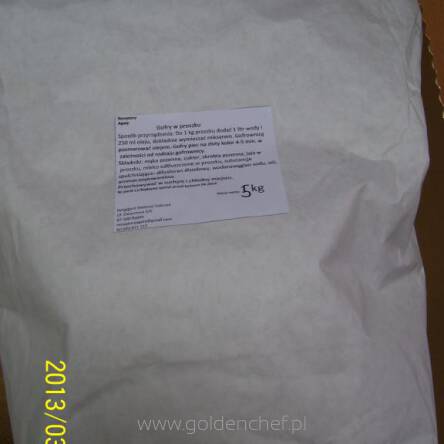 koncentrat do gofrów biszkoptowych w proszku 5kg